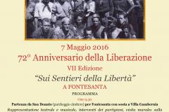 Sui sentieri della libertà a Fontesanta