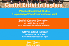 Centri Estivi in Inglese