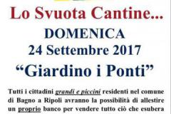 Lo Svuota Cantine... il 24 settembre a Bagno a Ripoli