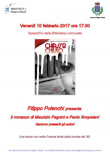 Chiasso chiuso, romanzo di Maurizio Pagnini e Paolo Scopetani