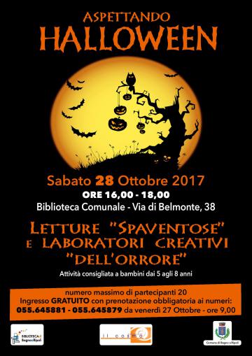 Aspettando Halloween in Biblioteca sabato 28 ottobre