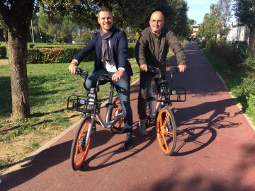Bike sharing, da stamani a Bagno a Ripoli le prime 140 Mobike Bike sharing, da stamani a Bagno a Ripoli le prime 140 Mobike