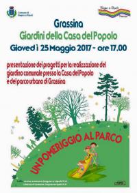 Al parco con il sindaco per presentare i progetti che renderanno Grassina ancora più “green” e vivibile